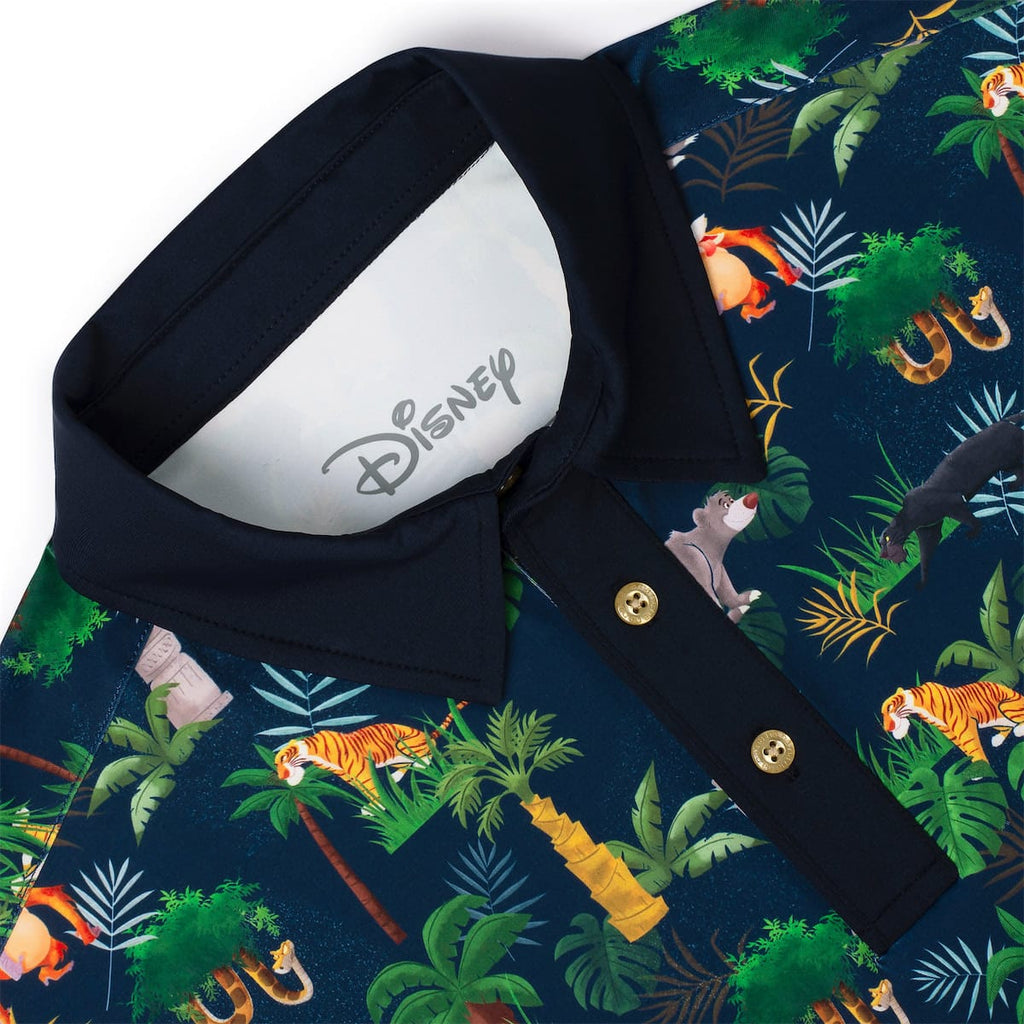 RSVLTS Jungle Jam All-Day Polo in Blue — detail 9