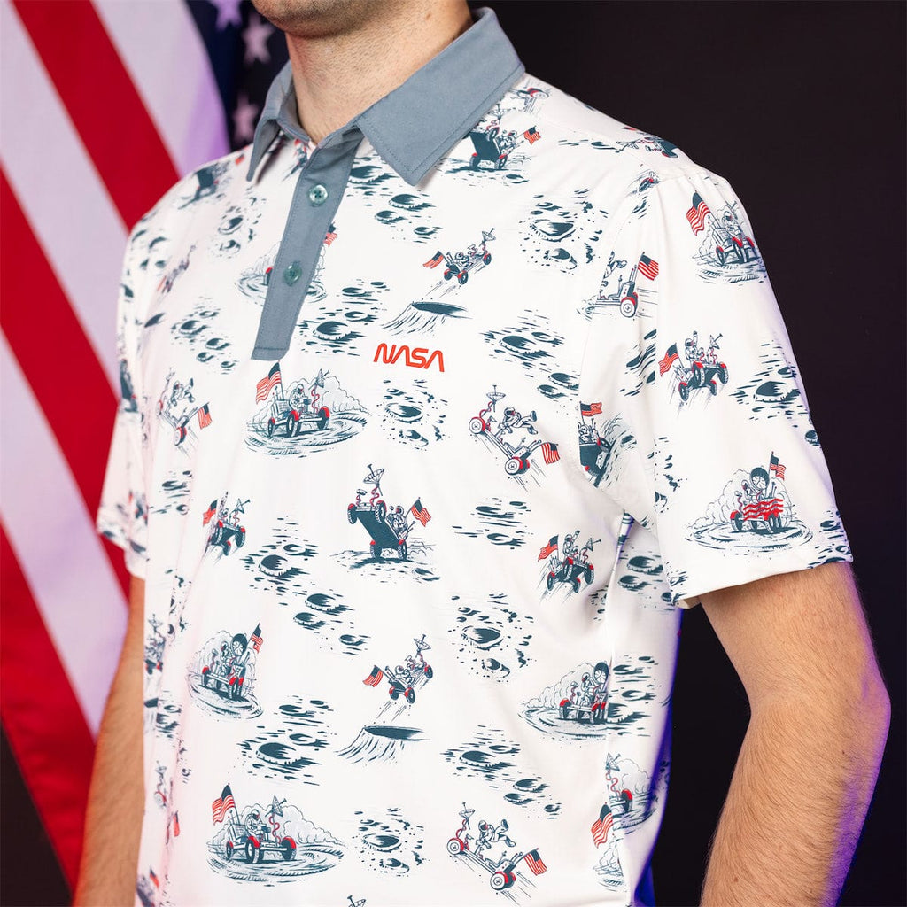 RSVLTS Moon Buggy (White) All-Day Polo in White — detail 5