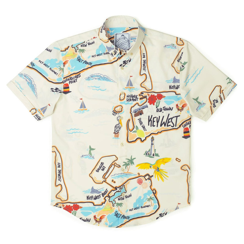 RSVLTS Key West KUNUFLEX Short Sleeve Shirt in Multicolor — detail 3
