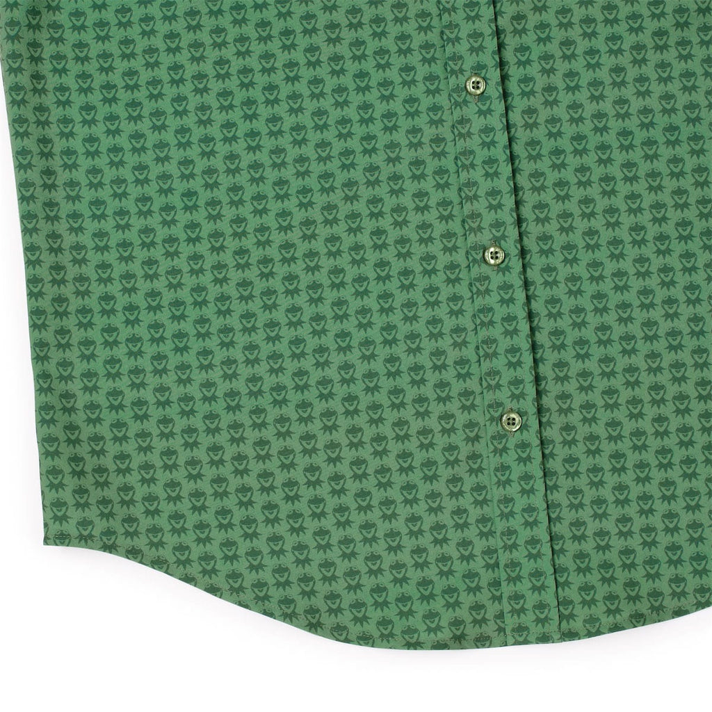 RSVLTS Goin’ Green KUNUFLEX Short Sleeve Shirt in Green — detail 10