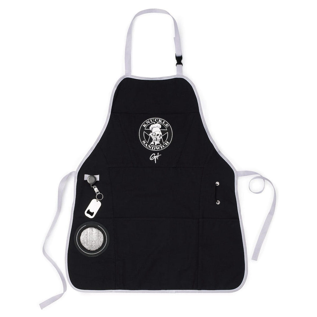 RSVLTS Knuckle Sandwich Ultimate Grilling Apron in Black — detail 6