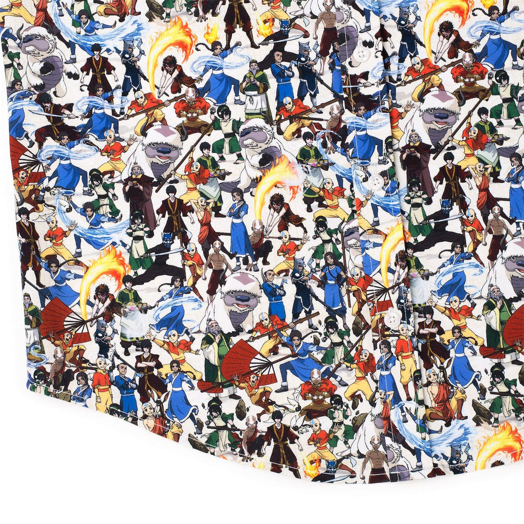 RSVLTS The Aang Gang KUNUFLEX Short Sleeve Shirt in Multicolor — detail 12