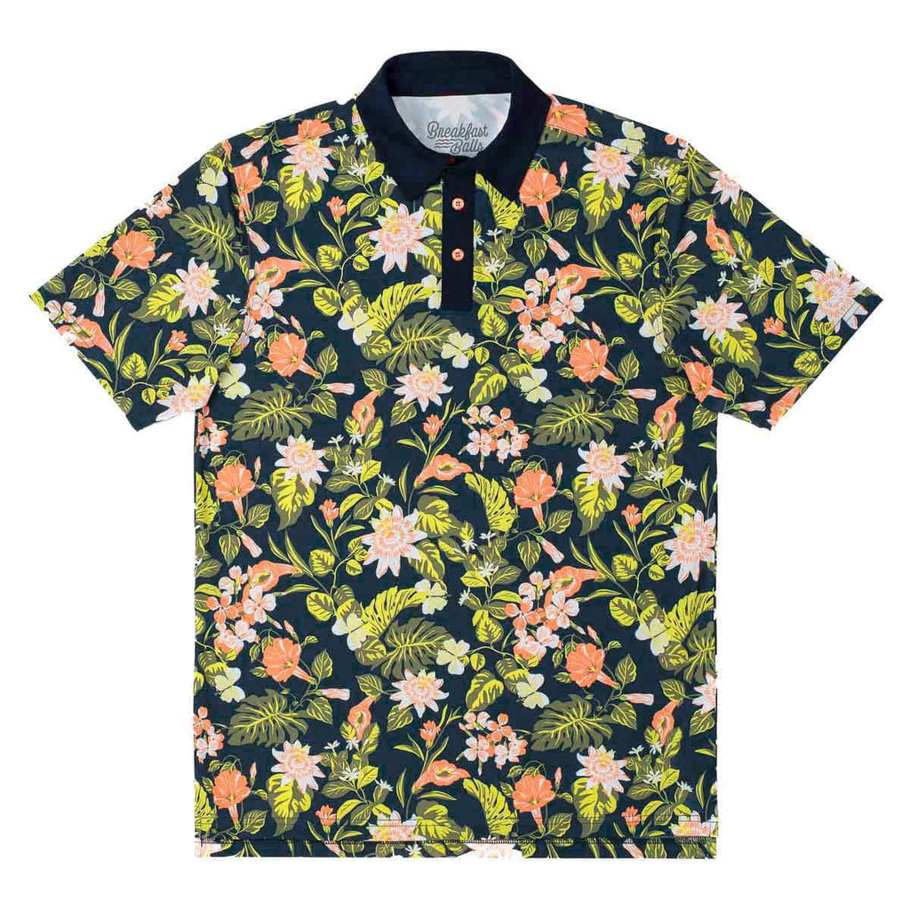 RSVLTS Garden View All-Day Polo in Black — detail 3