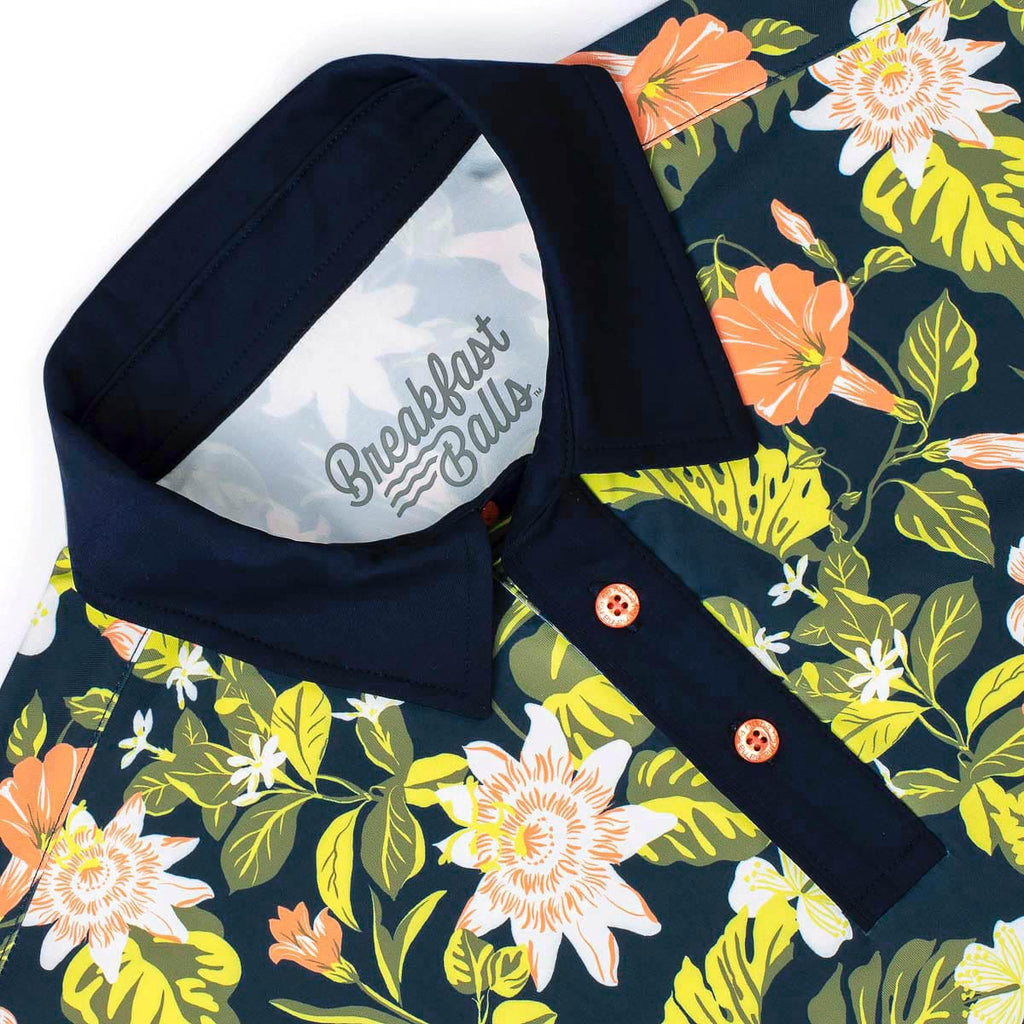 RSVLTS Garden View All-Day Polo in Black — detail 6