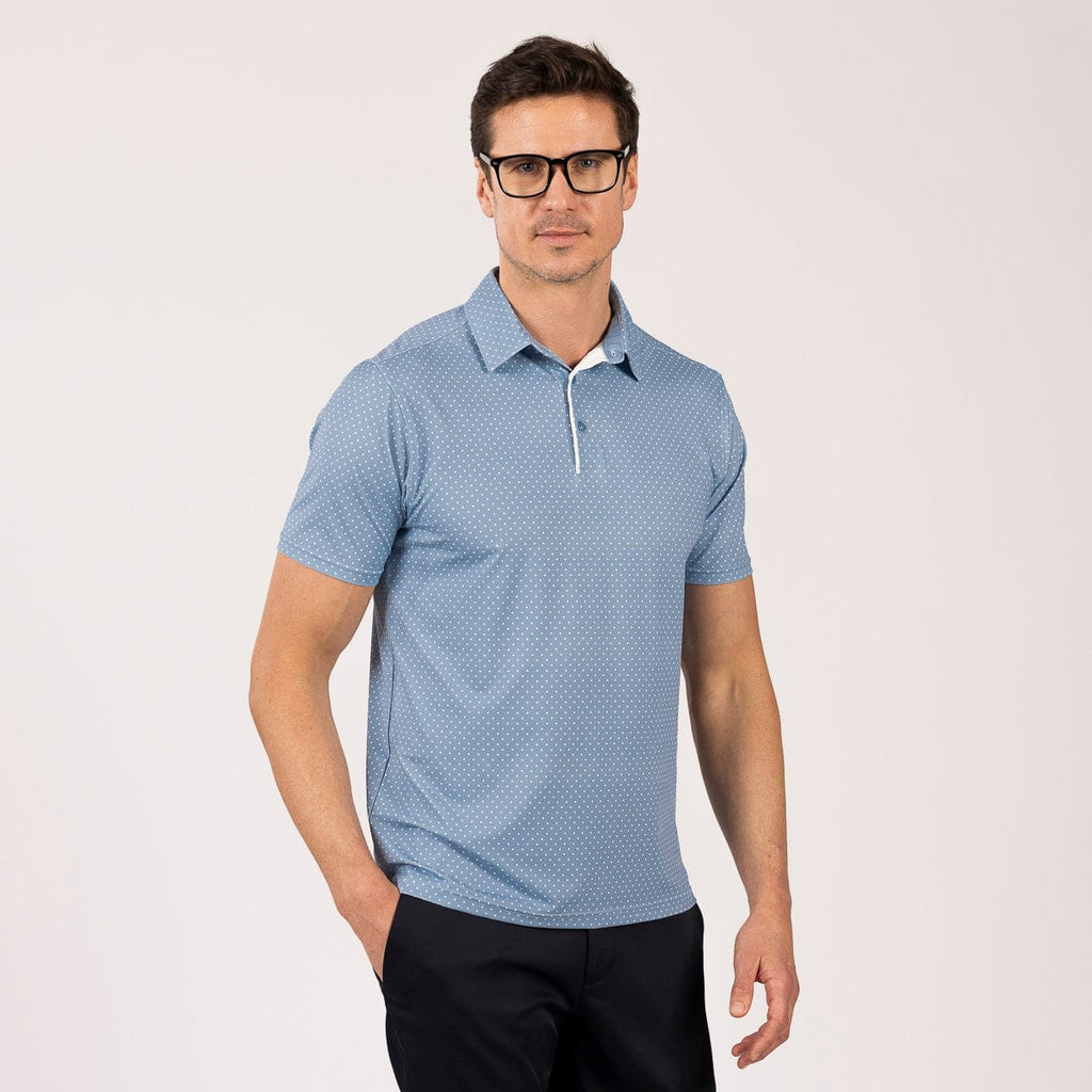 RSVLTS Country Club All-Day Polo in Blue — detail 4