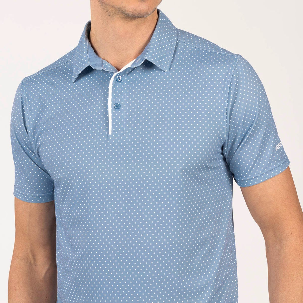 RSVLTS Country Club All-Day Polo in Blue — detail 6
