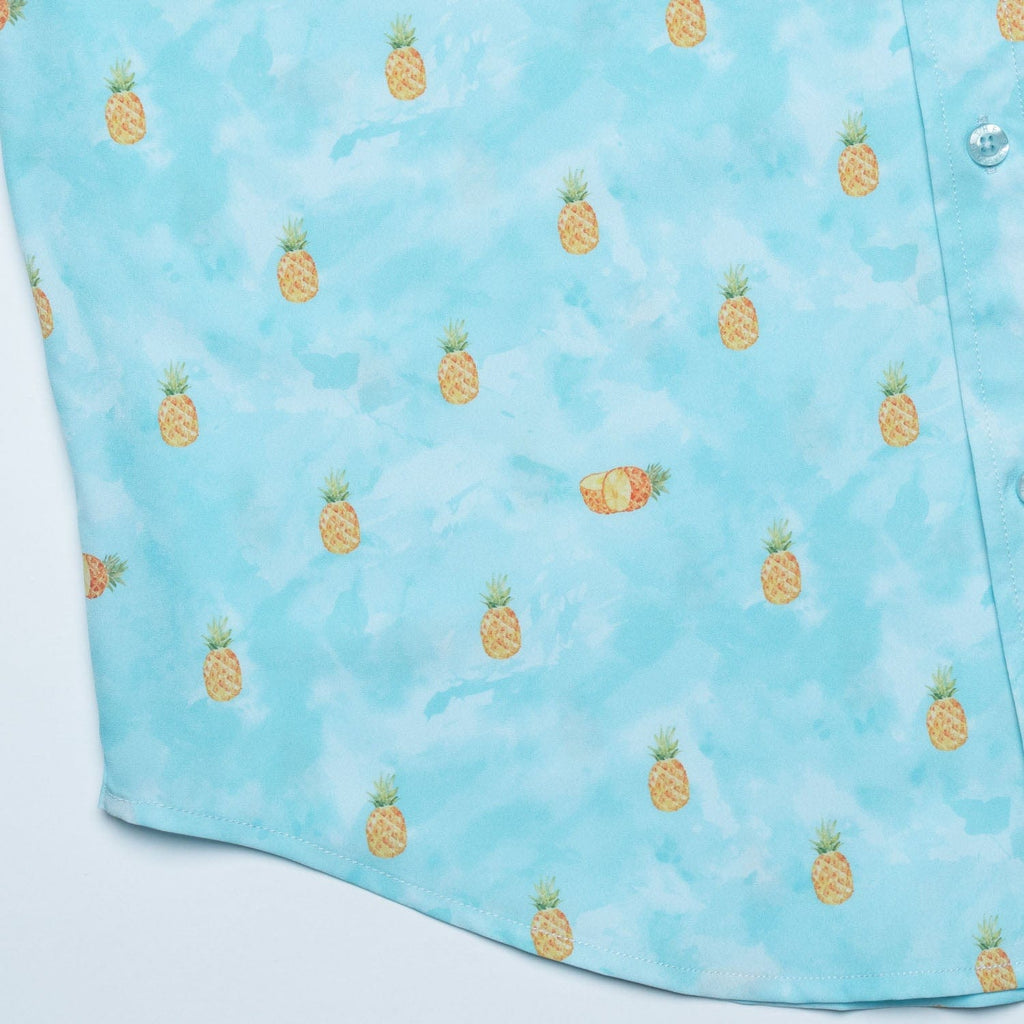 RSVLTS Hala Kahiki KUNUFLEX Short Sleeve Shirt in Blue — detail 4