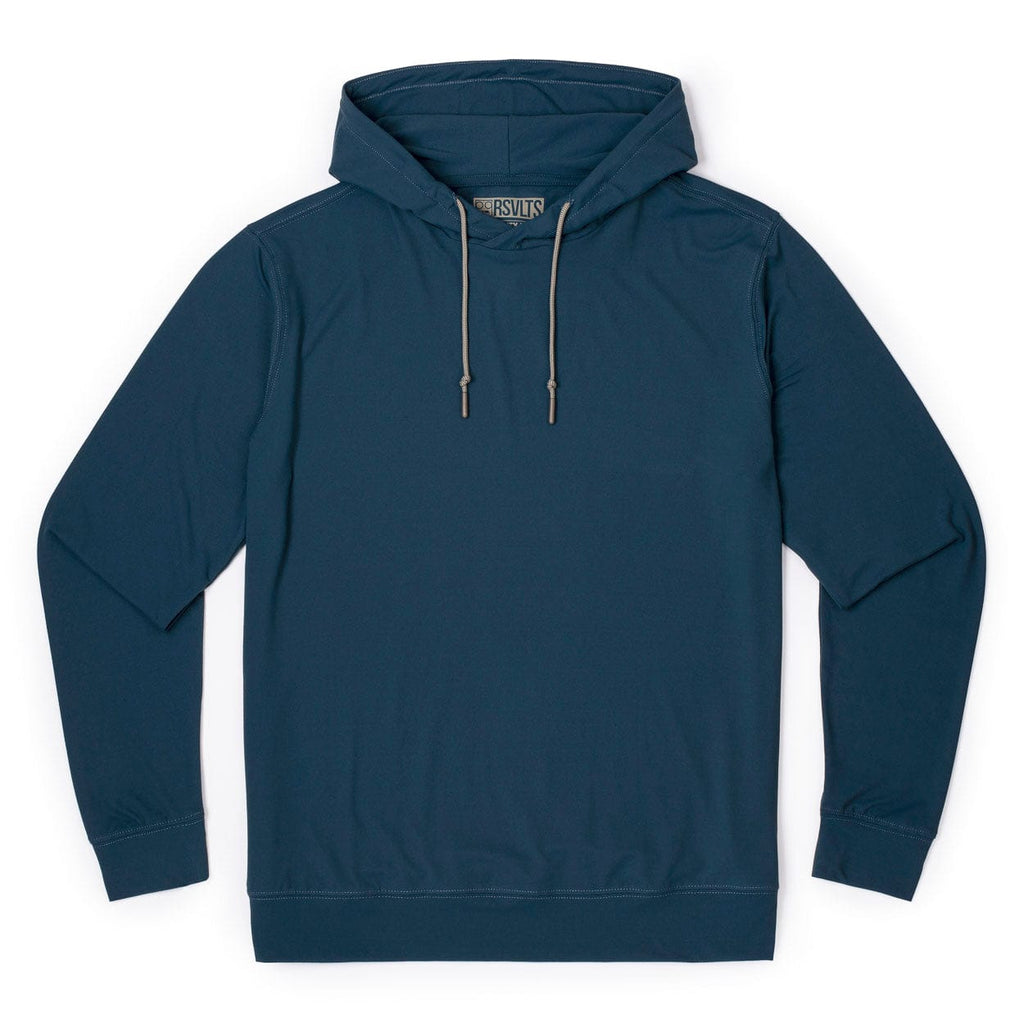 RSVLTS Cove Blue Performance Hoodie in Blue — detail 2