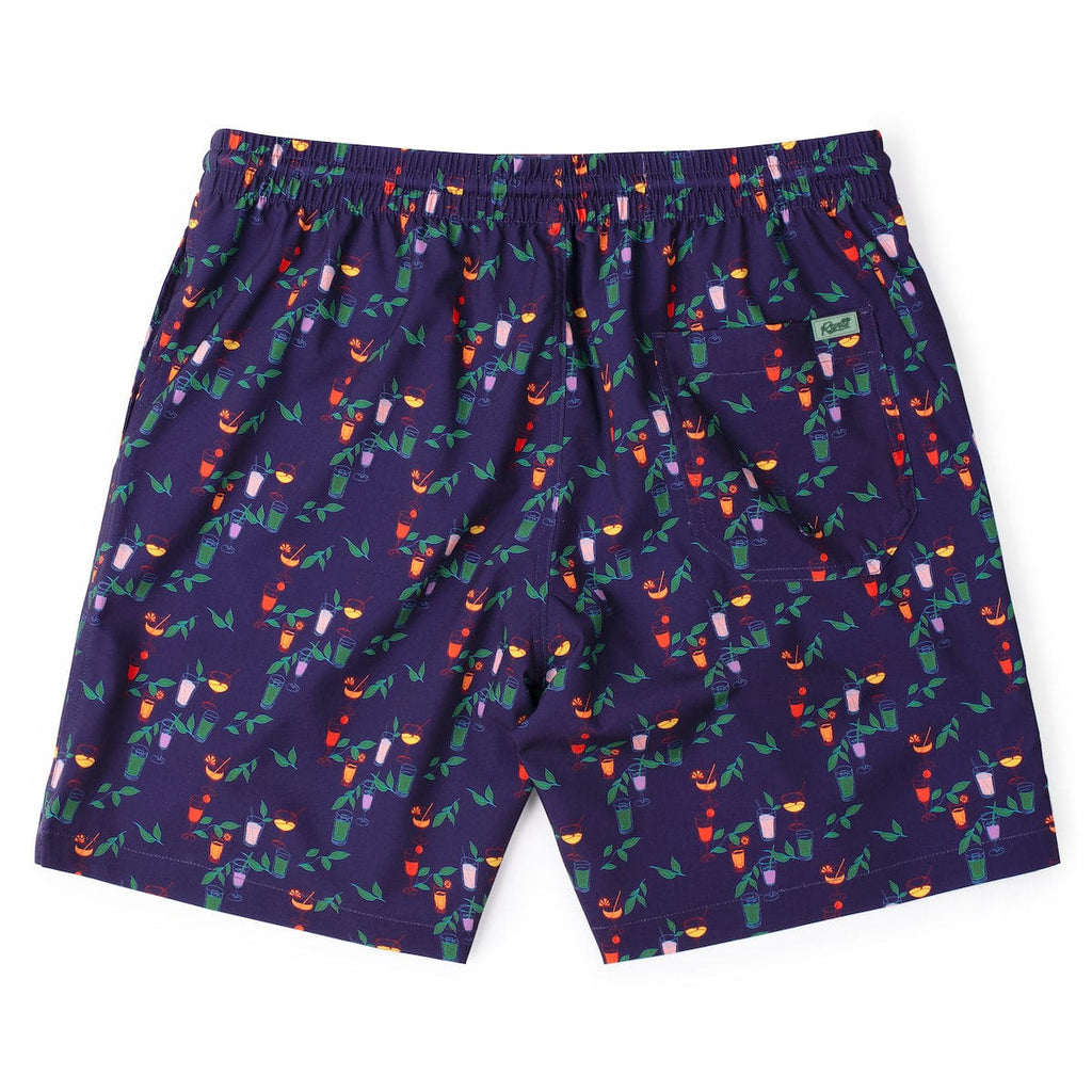 RSVLTS Off the Clock-tails Hybrid Shorts in Purple — detail 6