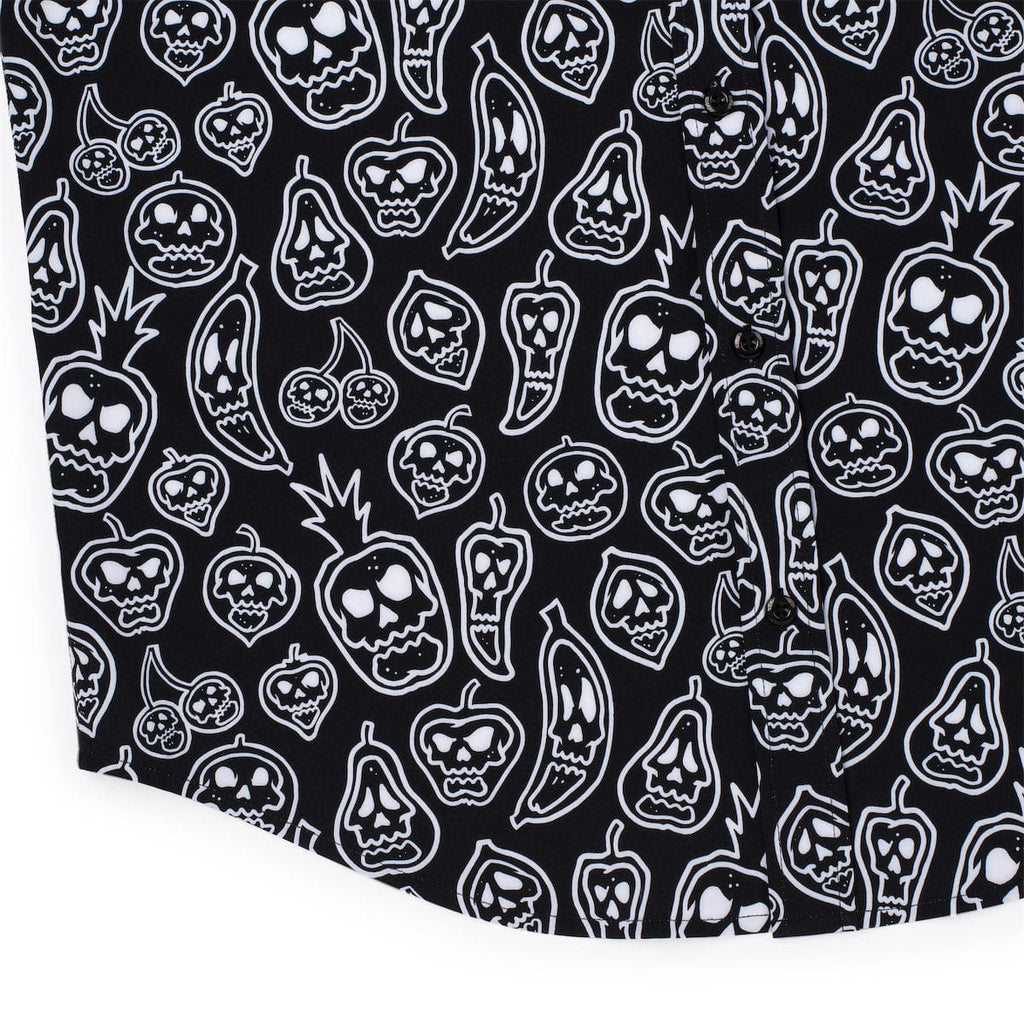 RSVLTS Bad Seed KUNUFLEX Short Sleeve Shirt in Black — detail 7