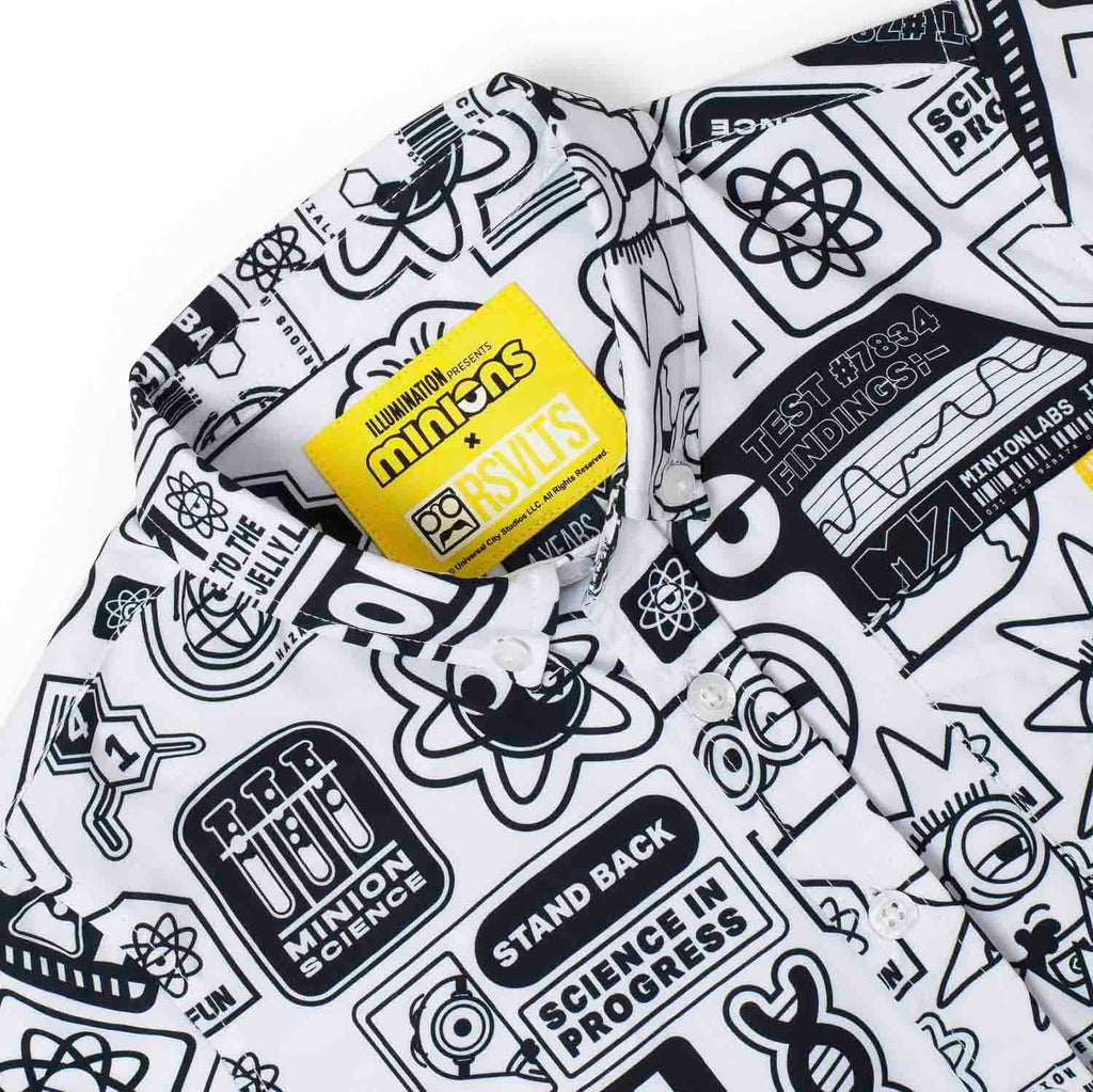 RSVLTS Zero Days Without Accident Preschool KUNUFLEX Short Sleeve Shirt in Black — detail 3
