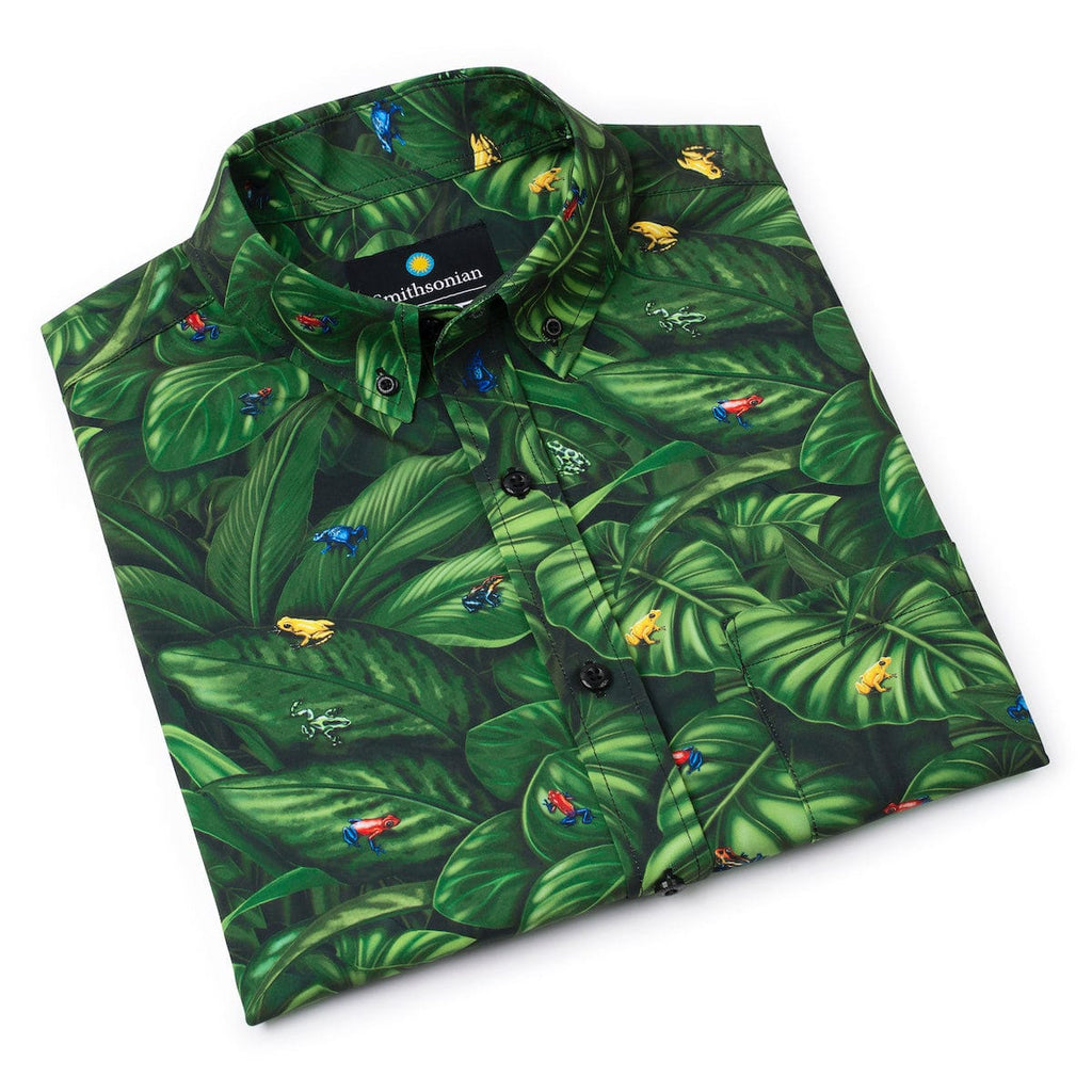 RSVLTS Deadly by Design KUNUFLEX Short Sleeve Shirt in Green — detail 7