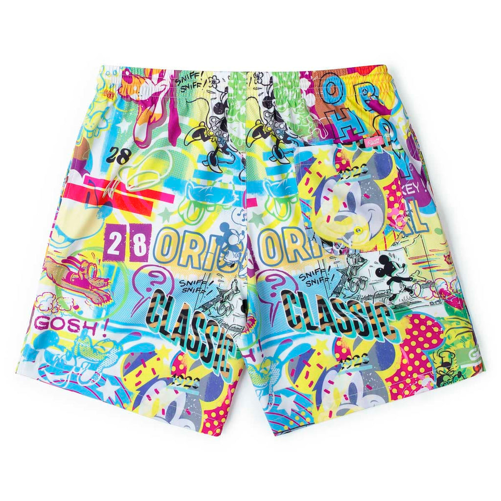 RSVLTS Pop Art Party Hybrid Shorts in Multicolor — detail 5