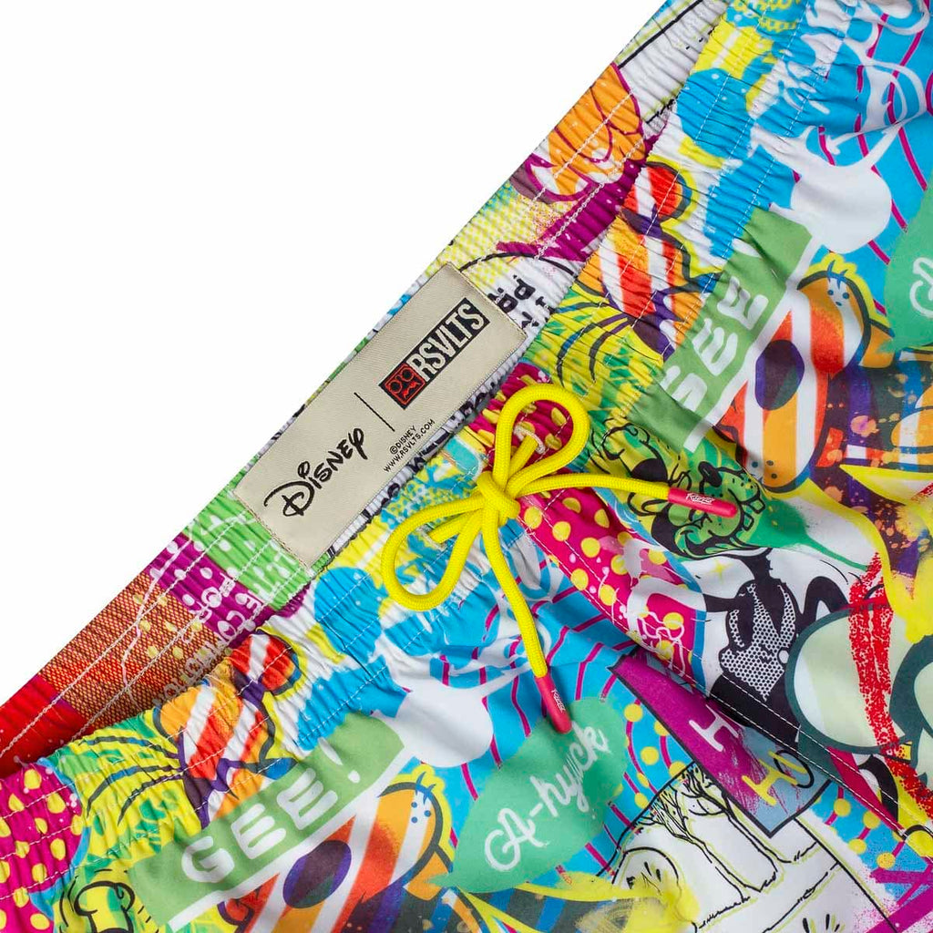 RSVLTS Pop Art Party Hybrid Shorts in Multicolor — detail 6