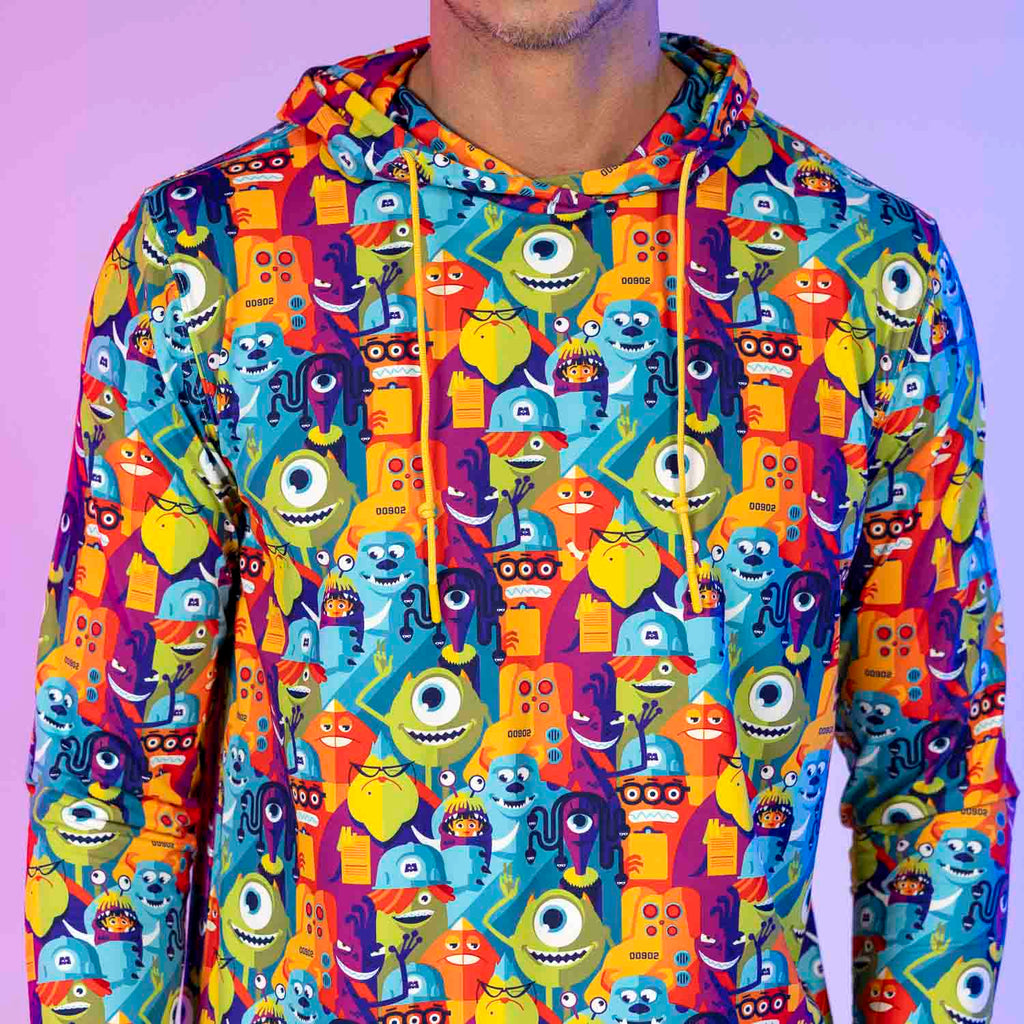 RSVLTS The Scare Floor Performance Hoodie in Multicolor — detail 4