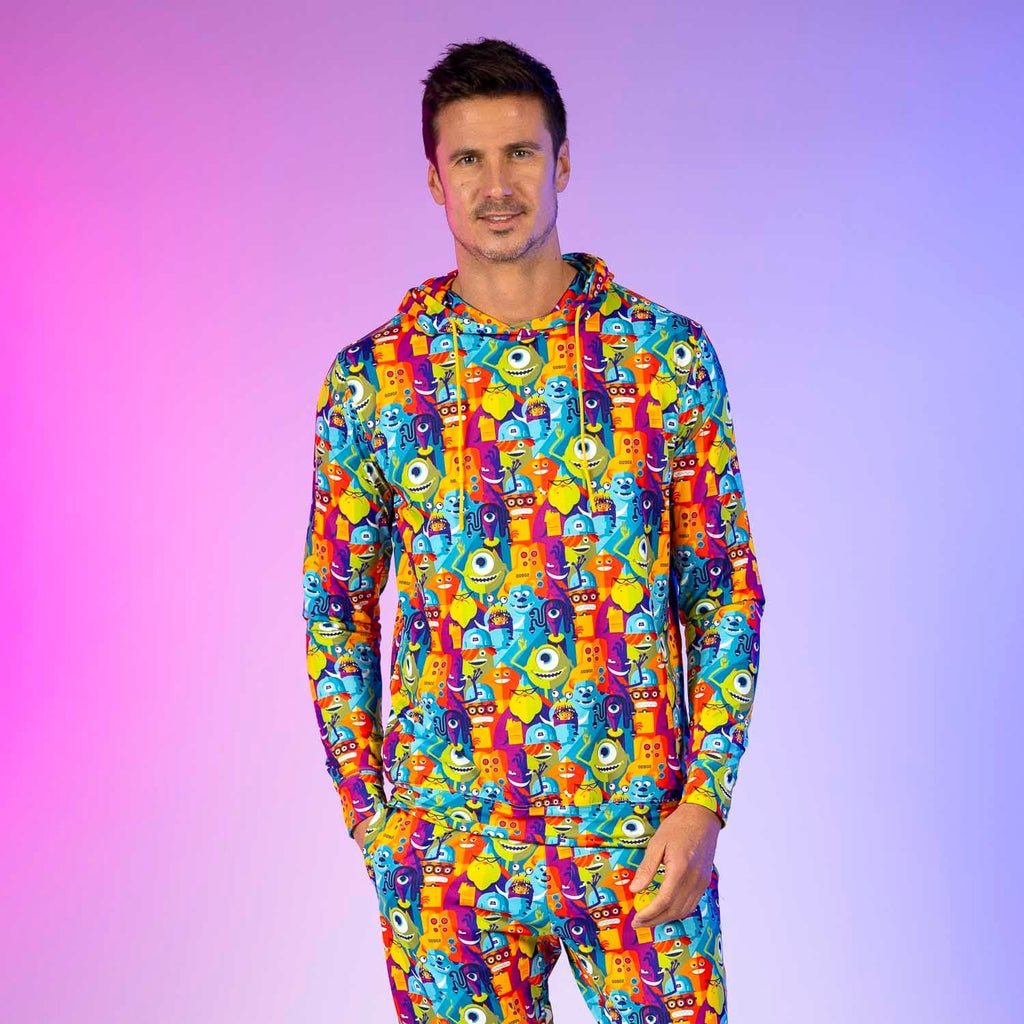 RSVLTS The Scare Floor Performance Hoodie in Multicolor — detail 2