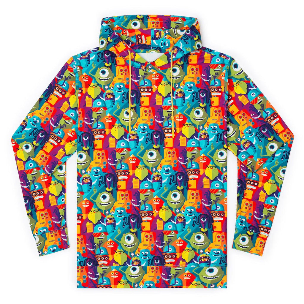 RSVLTS The Scare Floor Performance Hoodie in Multicolor — front view