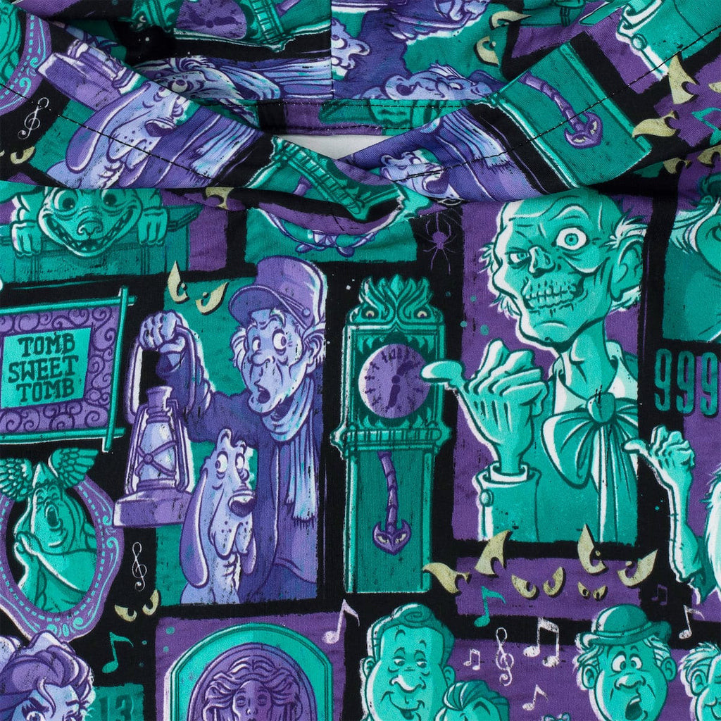 RSVLTS Haunted Houseguests Preschool Performance Hoodie in Blue — detail 3