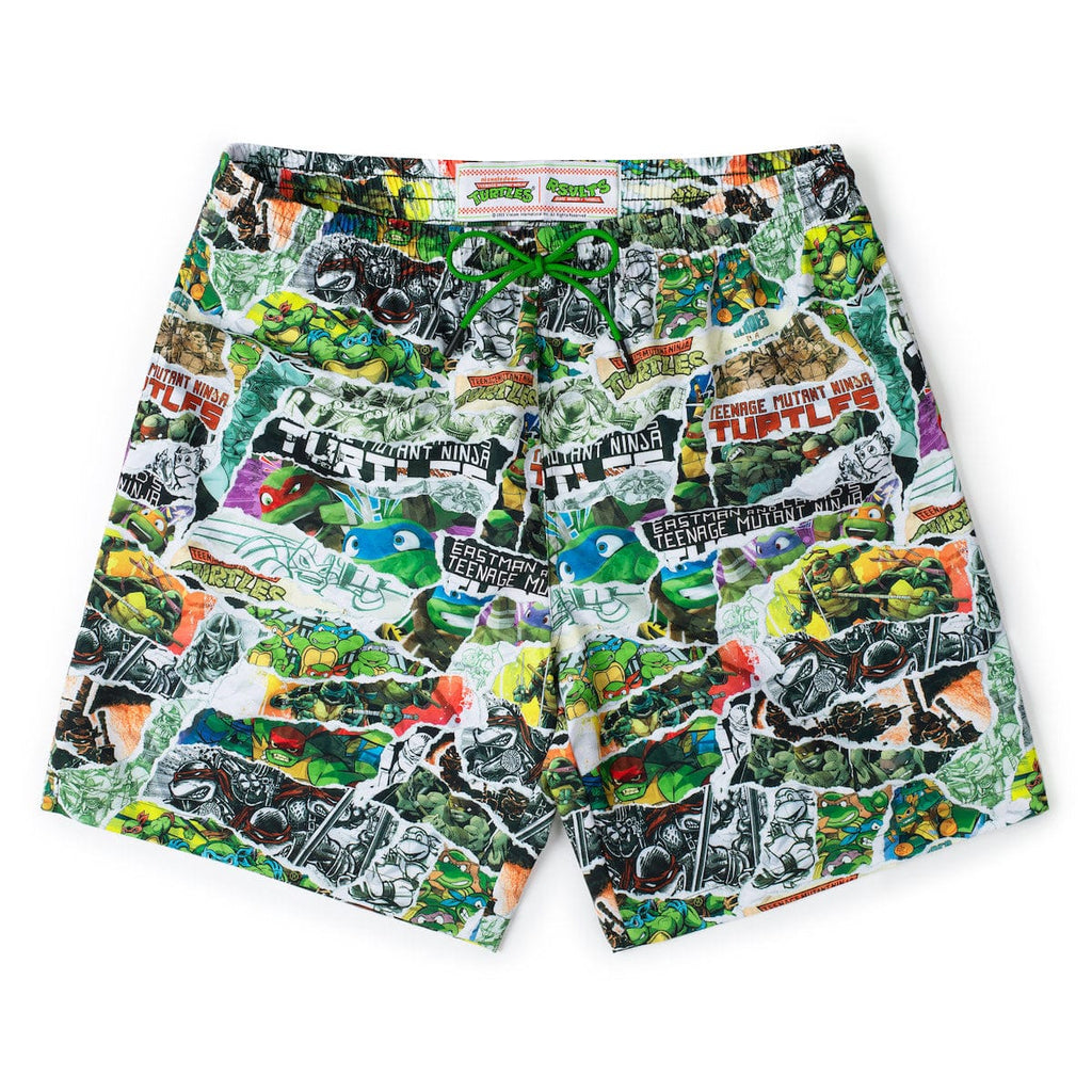 RSVLTS Tubular Since '84 Hybrid Shorts in Green — front view