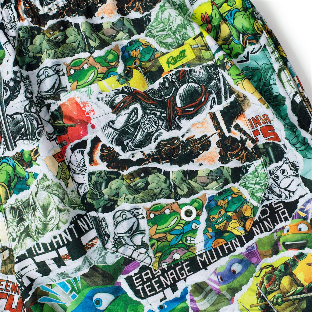 RSVLTS Tubular Since '84 Hybrid Shorts in Green — detail 4
