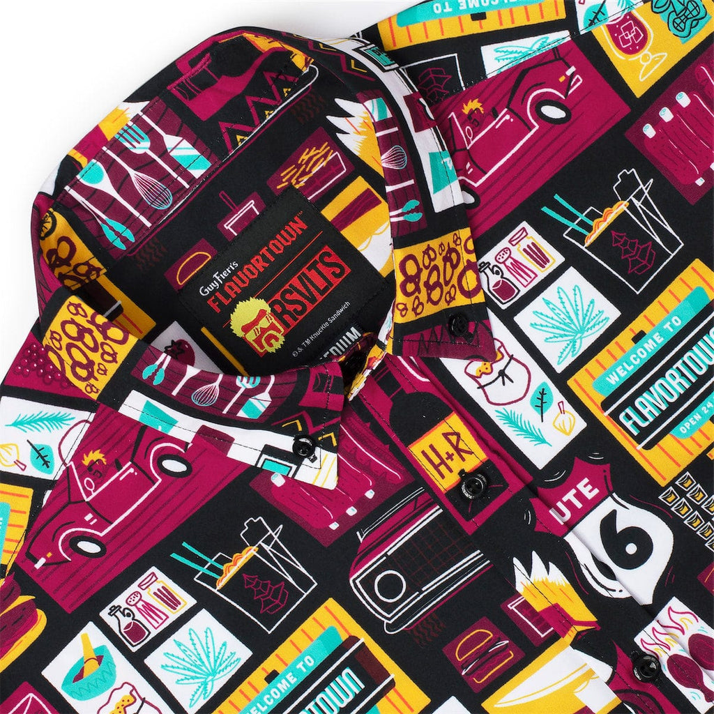 RSVLTS Rollin' Out KUNUFLEX Short Sleeve Shirt in Multicolor — detail 8