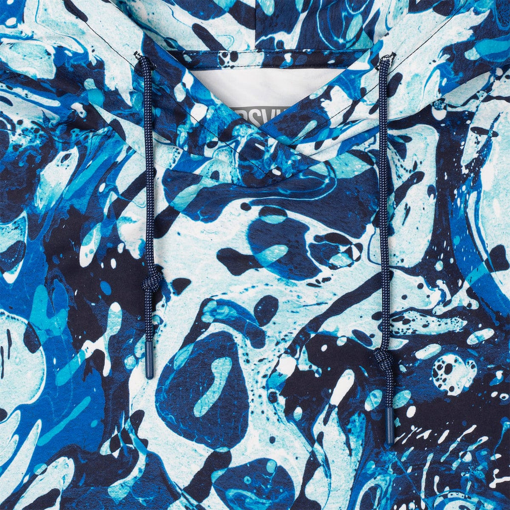 RSVLTS You Can’t Sea Me Performance Hoodie in Blue — detail 4
