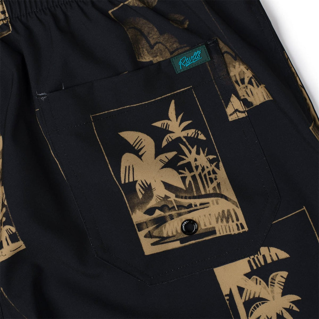 RSVLTS Golden Hour Hybrid Shorts in Black — detail 4