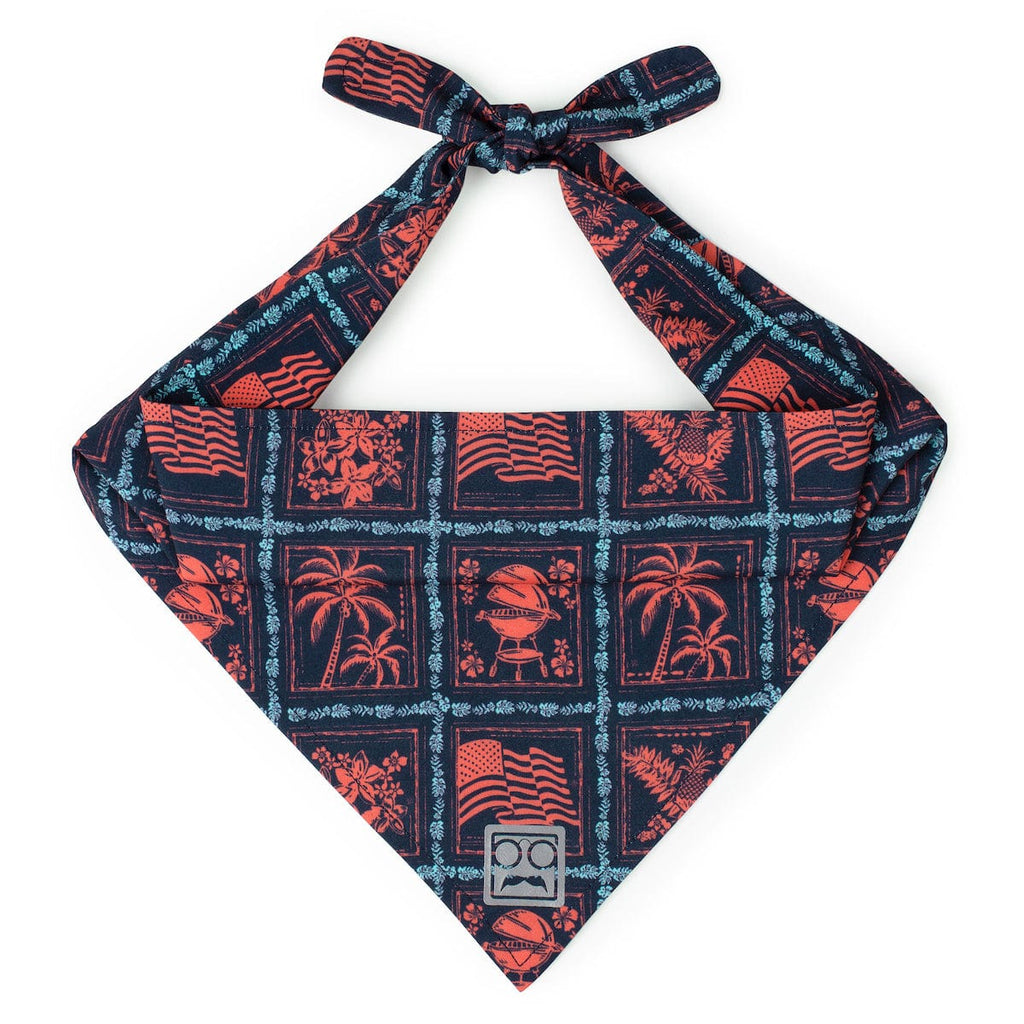 RSVLTS Grillaxin’ Dog Bandana in Black — detail 2
