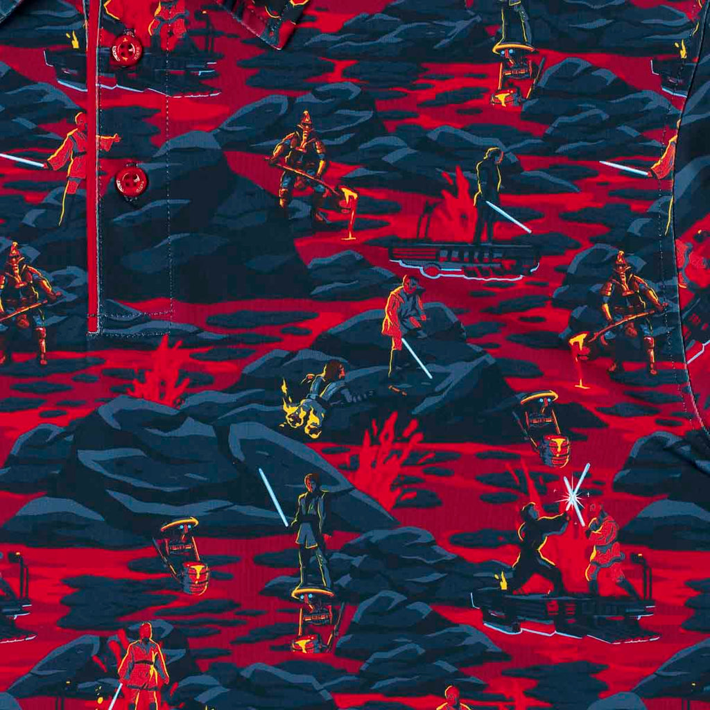 RSVLTS The High Ground All-Day Polo in Red — detail 4