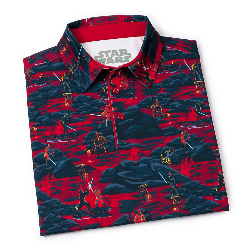 RSVLTS The High Ground All-Day Polo in Red — detail 7