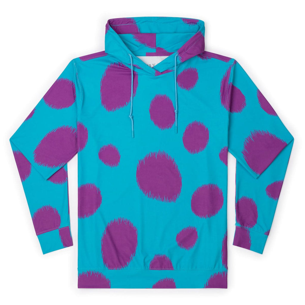 RSVLTS Sulley Performance Hoodie in Blue — front view