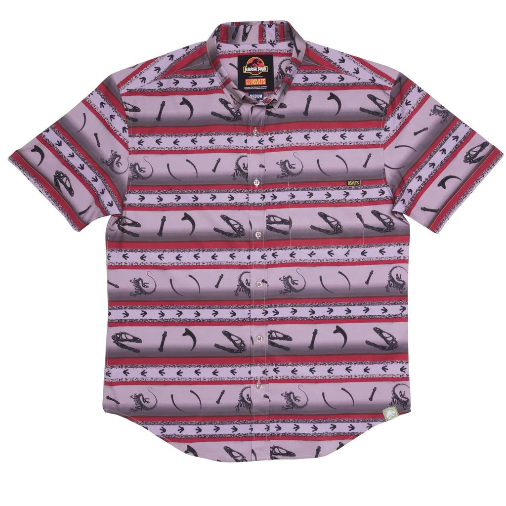 RSVLTS Six-Foot Turkey KUNUFLEX Short Sleeve Shirt in Pink — detail 6