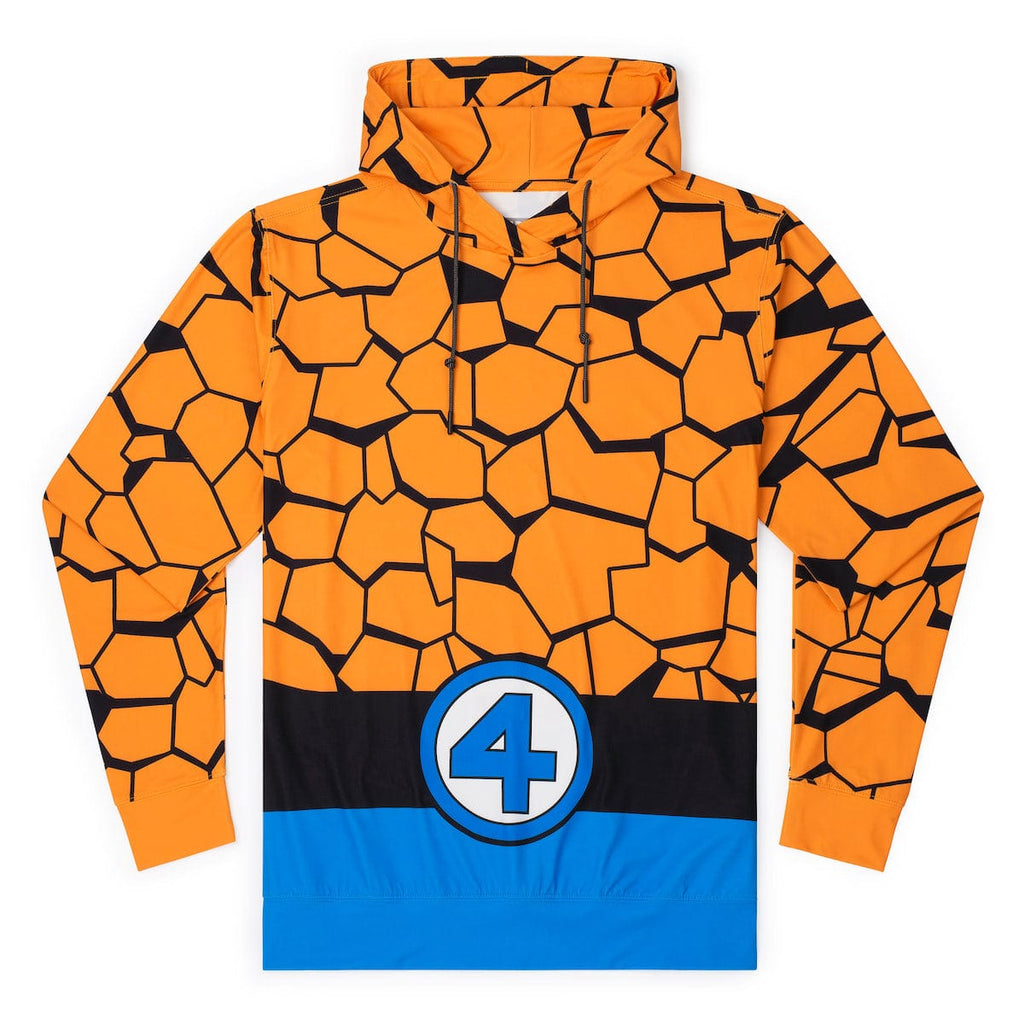 RSVLTS The Thing Performance Hoodie in Blue — front view