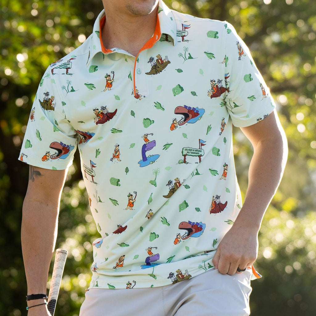 RSVLTS Loyal Order of Dinosaurs' Tourney All-Day Polo in Green — detail 12