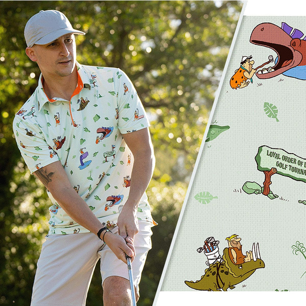 RSVLTS Loyal Order of Dinosaurs' Tourney All-Day Polo in Green — detail 4