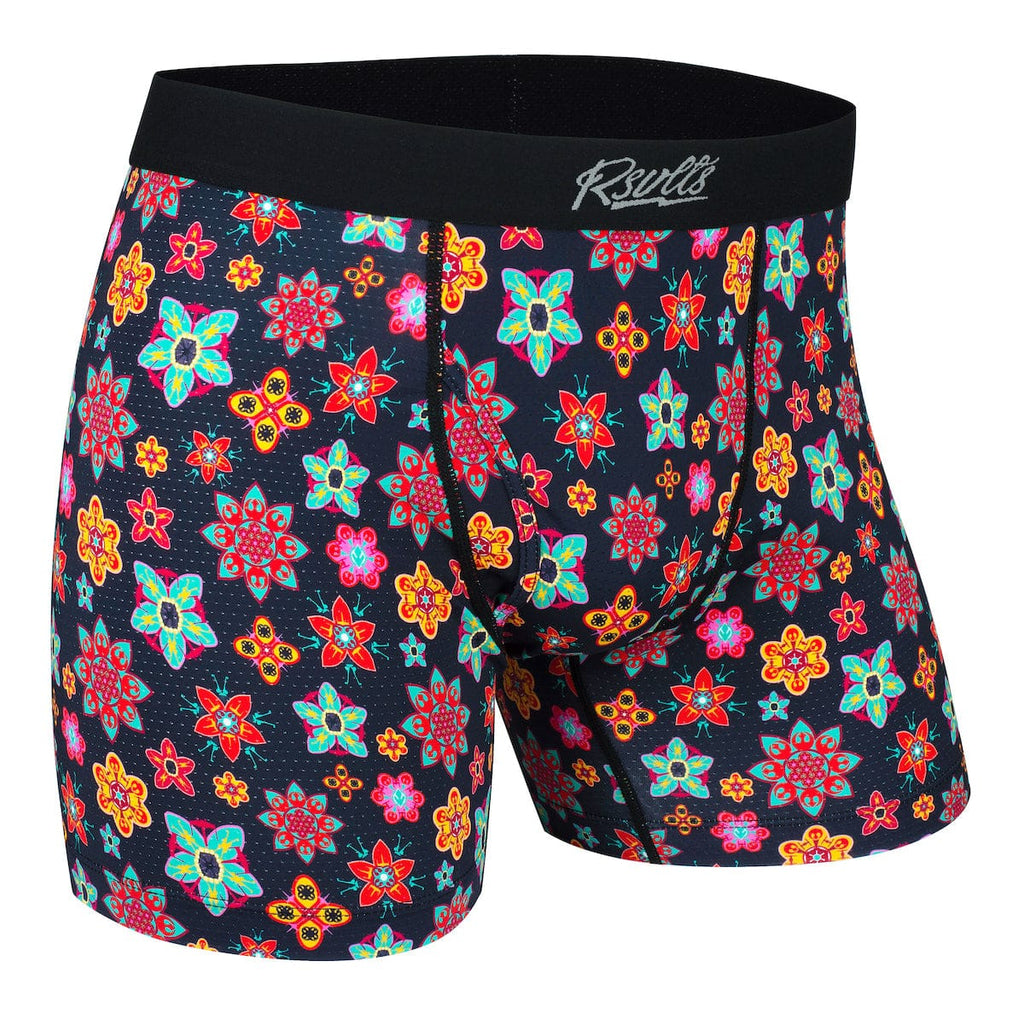 RSVLTS Galactic Garden Single-Pack Boxer Briefs in Multicolor — front view