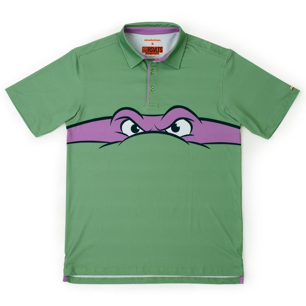 RSVLTS Donatello All-Day Polo in Green — front view