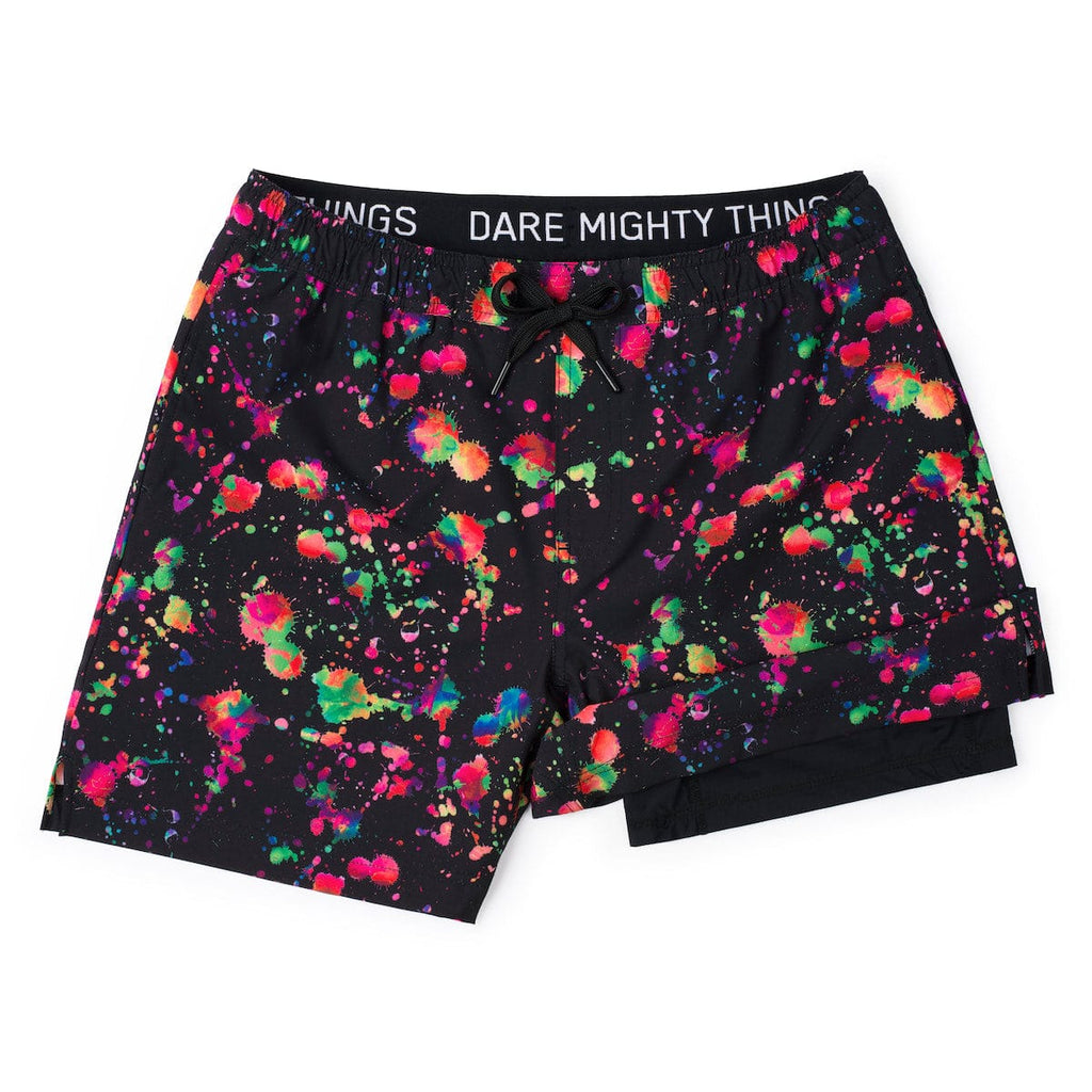 RSVLTS Supernova V1 Lined Training Shorts in Black — front view