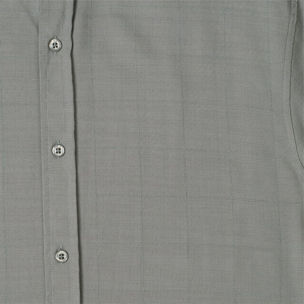 RSVLTS Volcanic Ash Bamboo Short Sleeve Shirt in Gray — detail 7