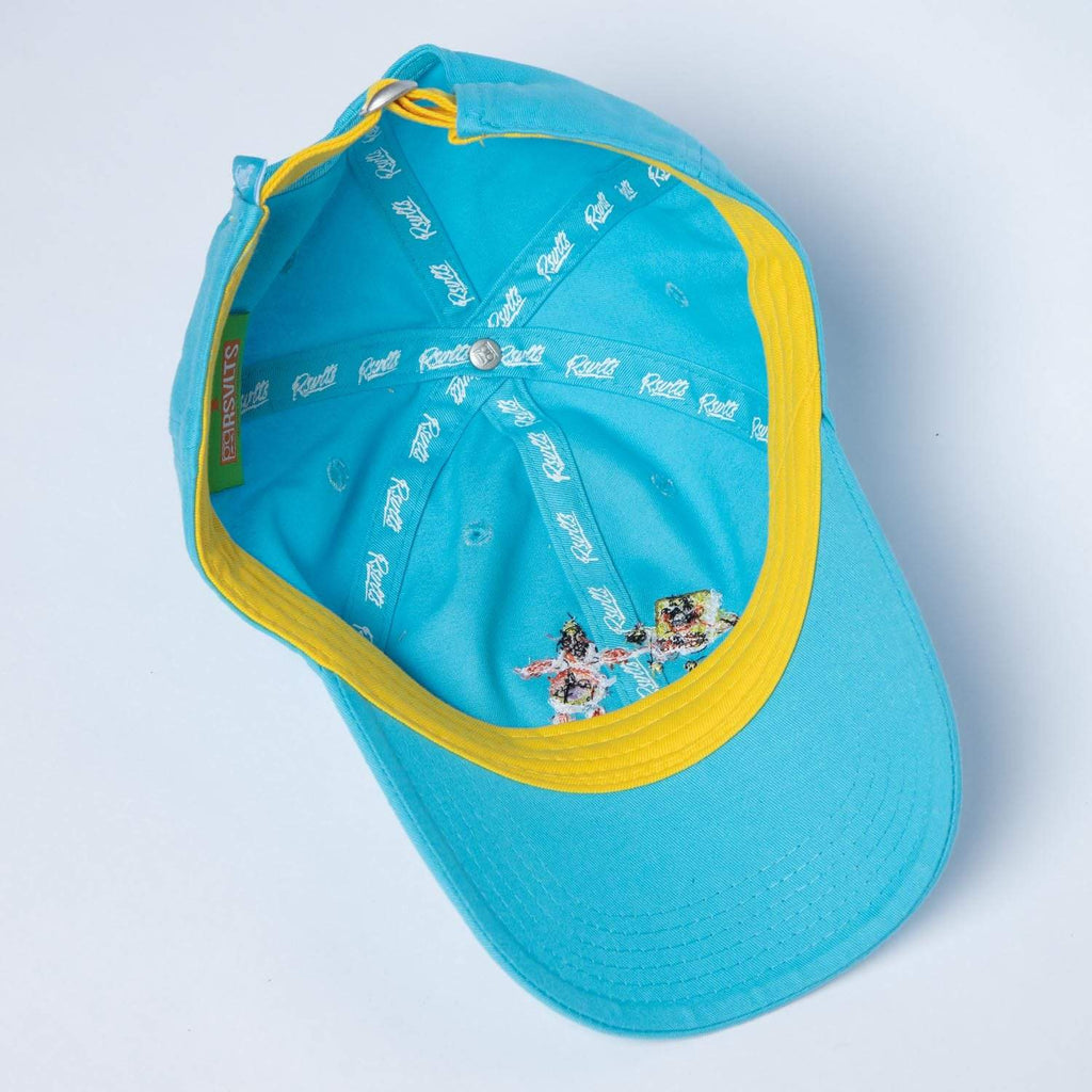 RSVLTS Float On Strapback Hat in Blue — detail 3
