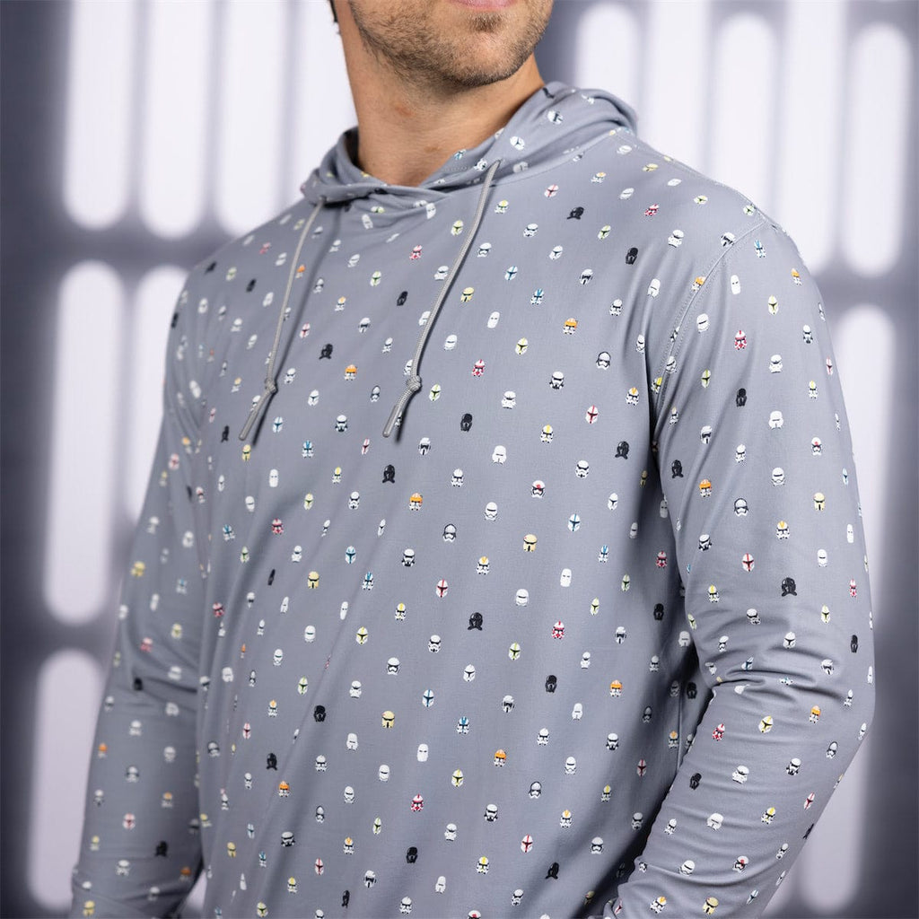 RSVLTS Lil Troopers Performance Hoodie in Gray — detail 6
