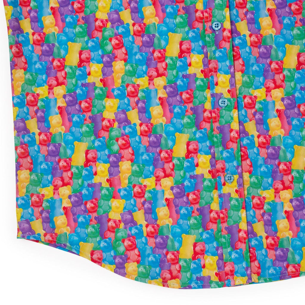 RSVLTS Gummy Bears KUNUFLEX Short Sleeve Shirt in Multicolor — detail 5