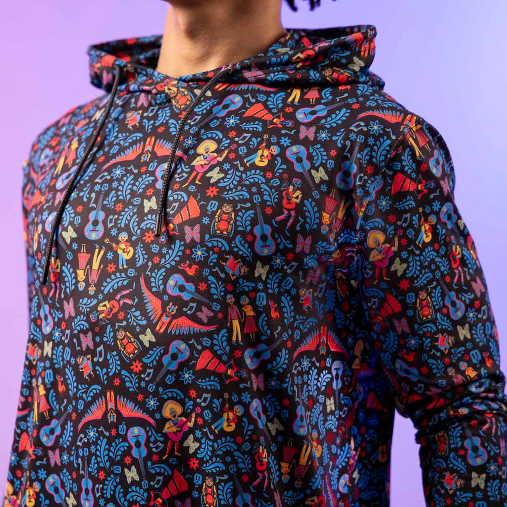 RSVLTS Music In Me Performance Hoodie in Multicolor — detail 2
