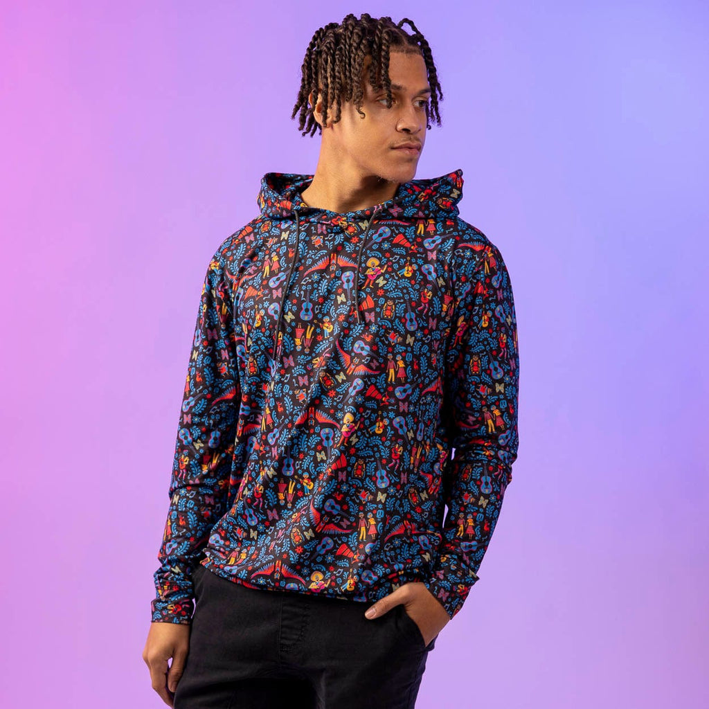RSVLTS Music In Me Performance Hoodie in Multicolor — detail 4