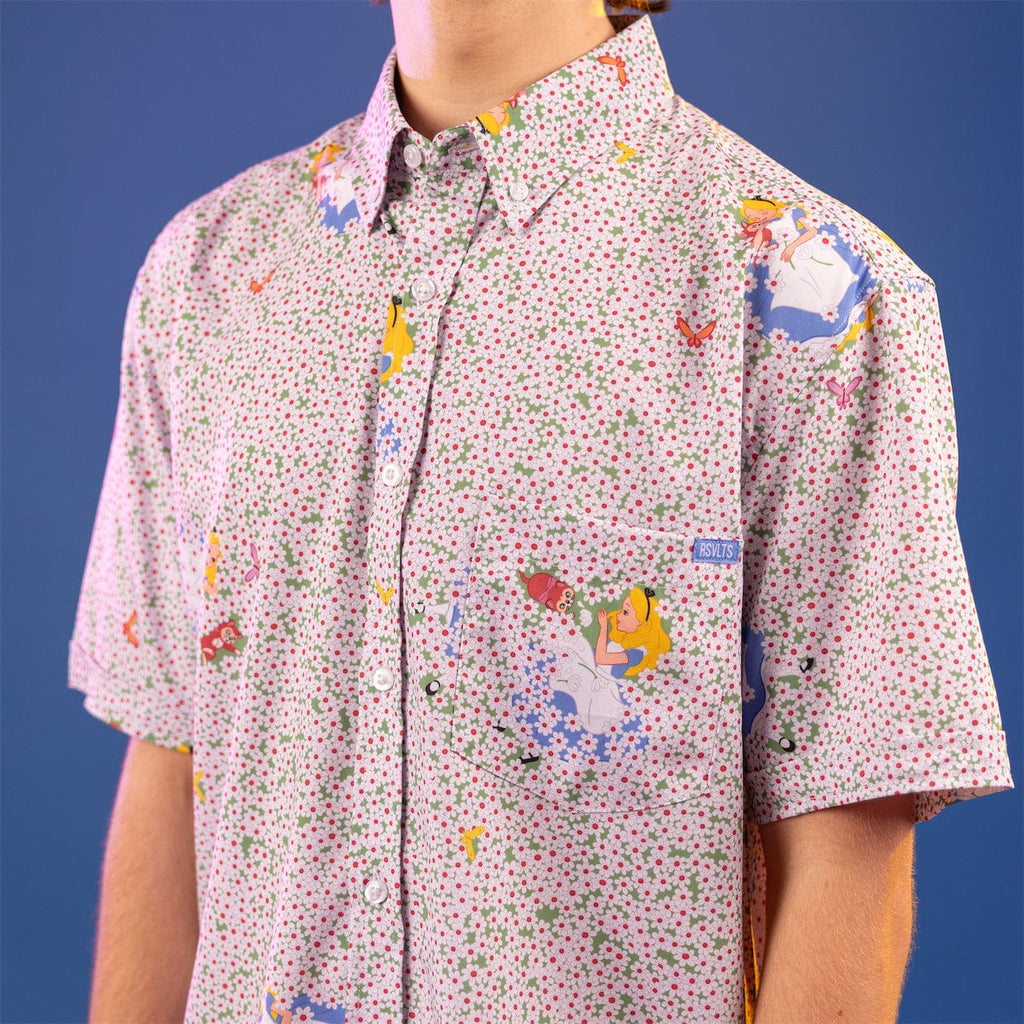 RSVLTS A World of My Own KUNUFLEX Short Sleeve Shirt — front view