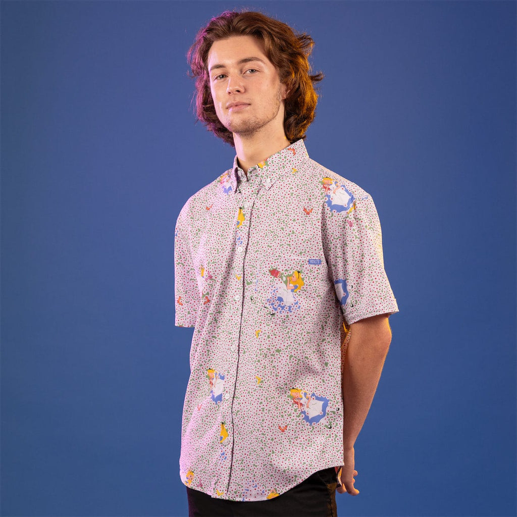 RSVLTS A World of My Own KUNUFLEX Short Sleeve Shirt — detail 6