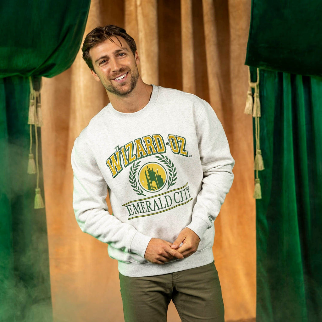 RSVLTS Emerald City Crewneck Sweatshirt in Green — detail 2