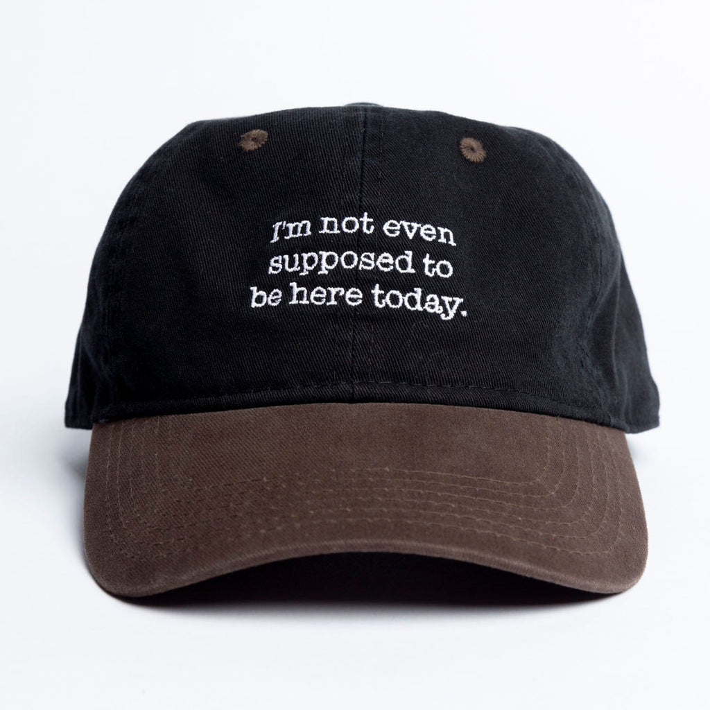 RSVLTS The Dante Snapback Hat in Black — front view