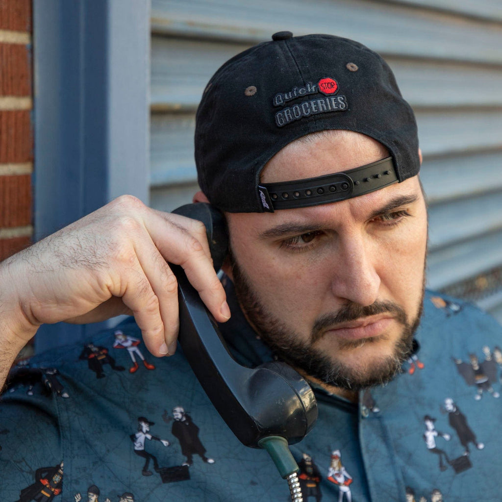 RSVLTS The Dante Snapback Hat in Black — detail 6