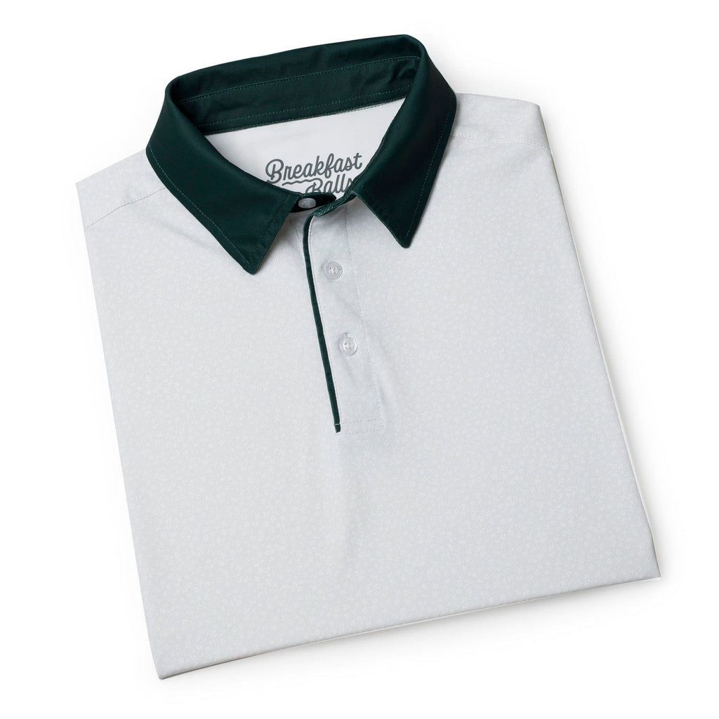 RSVLTS Tiny Florals All-Day Polo in White — detail 8